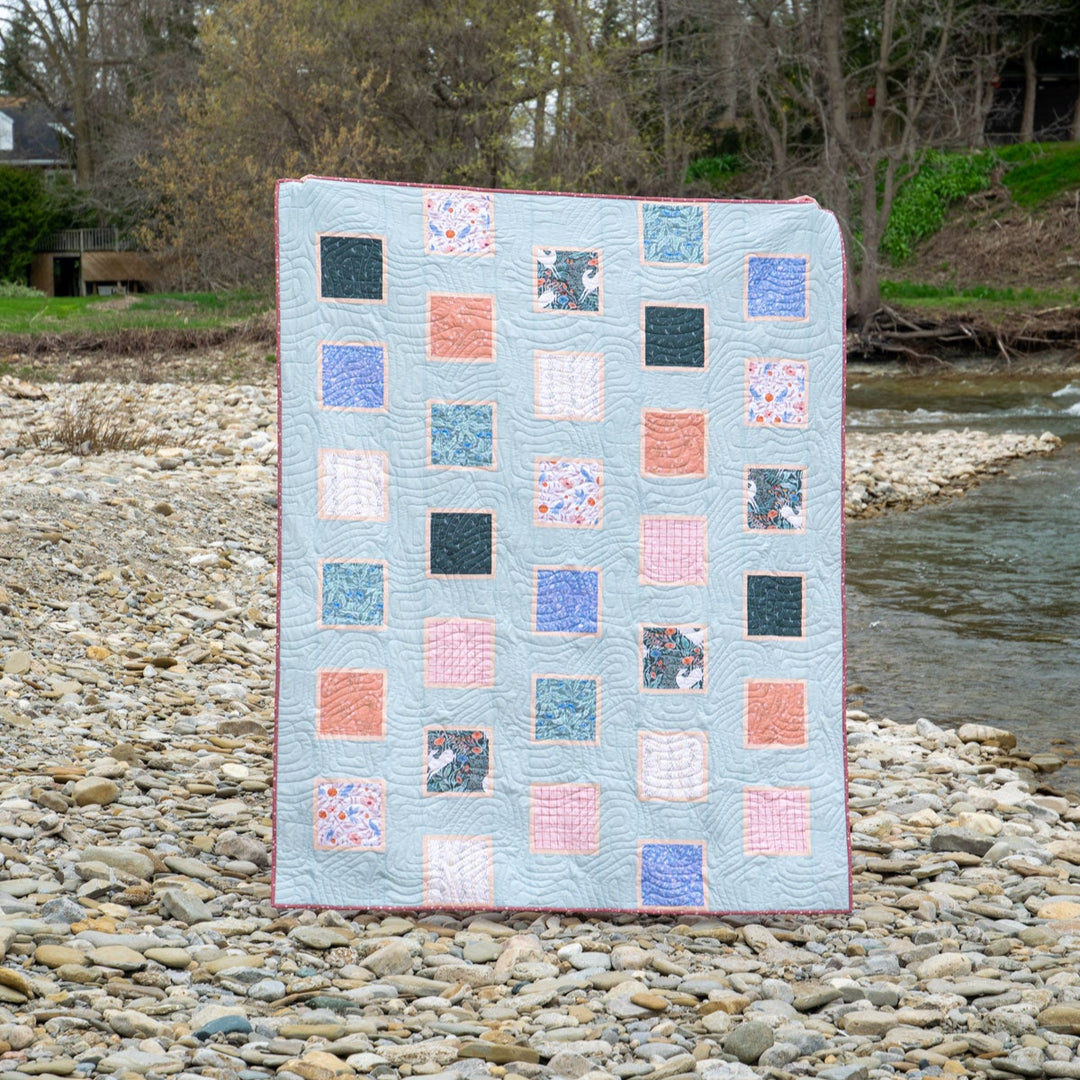 Golden Hour Memory Wall Quilt Pattern 