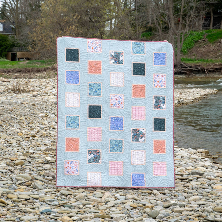 Golden Hour Memory Wall Quilt Pattern 